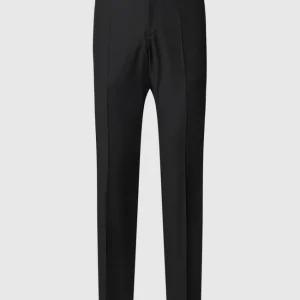 Bestpreis ? Pierre Cardin Anzughose Mit Label-Patch – Schwarz ? 9