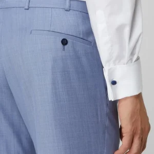 Am billigsten ✨ Wilvorst Anzughose Aus Wolle – Bleu ? 11