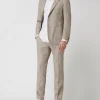 Blitzangebot ? Carl Gross Modern Fit Hose Aus Leinenmischung Modell ‘Tomte’ – Mittelbraun ? 17